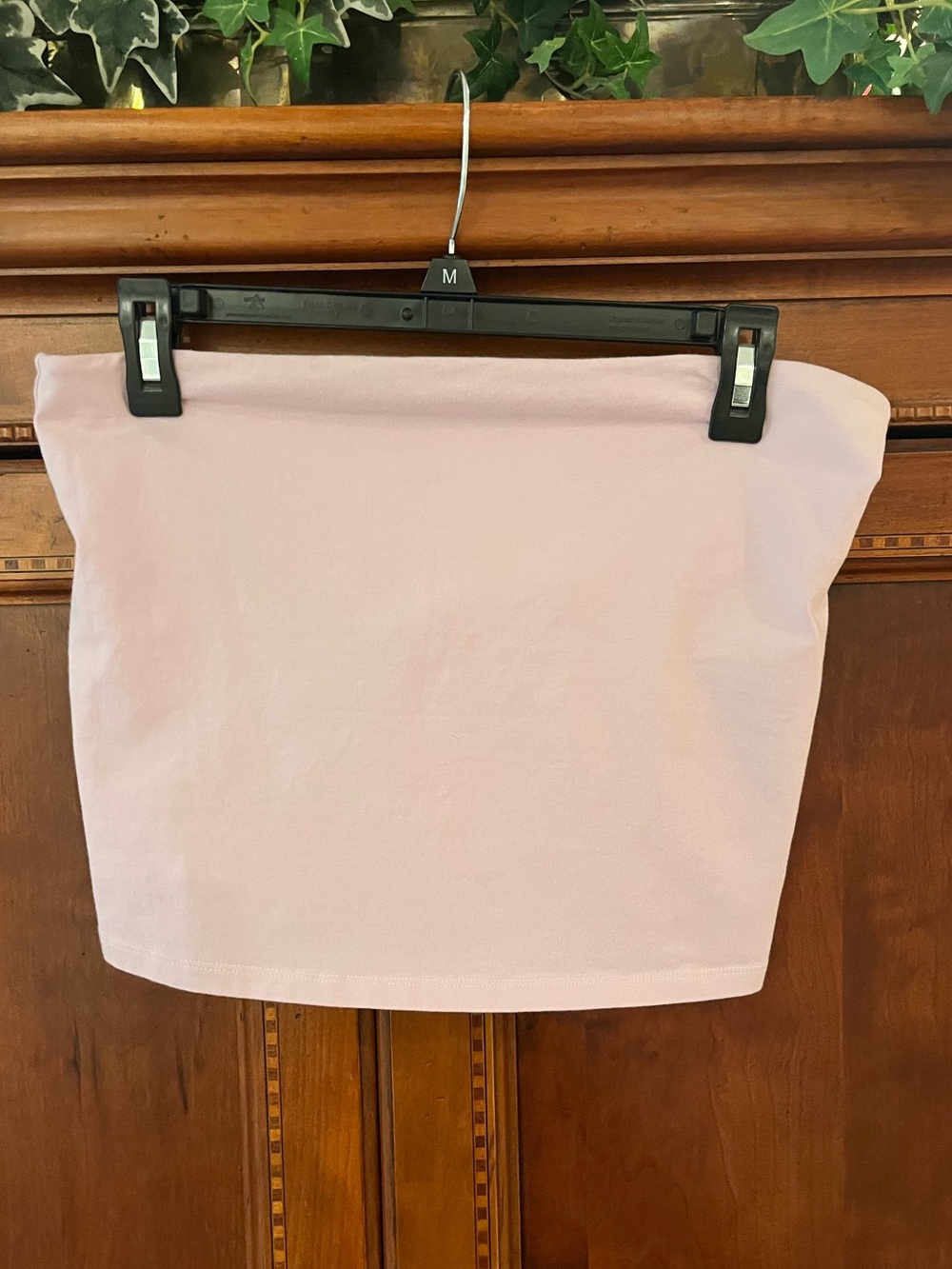 Aerie Offline Strapless Women's Light Pink Top
